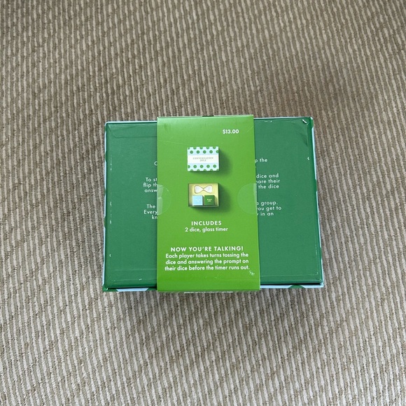 Kate Spade NWT Green and Blue Polka Dot Dice - Picture 2 of 7